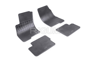 Fiat Grande Punto, Hatchback, fabricat din 10.2005 - 08.2018, set covorase auto dedicate, din cauciuc 100% Premium accesorii pentru autoturismul tau - masina v161045