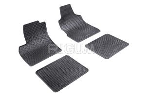 Fiat Panda II, Hatchback, fabricat din 09.2003 - 12.2012, set covorase auto dedicate, din cauciuc 100% Premium accesorii pentru autoturismul tau - masina v157846