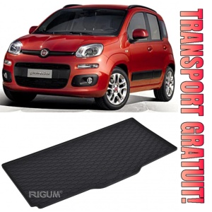 Fiat Panda Tavita pentru portbagaj din cauciuc, compatibila Fiat Panda III fabricatie 03.2012 - prezent, caroserie hatchback