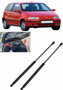 Fiat Punto Set 2 amortizoare pentru portbagaj / haion Krosno compatibil cu Fiat Punto Combi fabricat intre 2000-2009 accesorii pentru autoturismul tau - masina v90815
