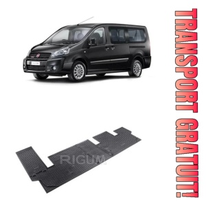 Fiat Scudo II, Van, fabricat din 2007 - 2016, Rand 3, set covorase auto dedicate, din cauciuc 100% Premium