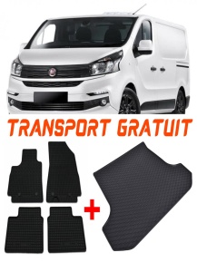 Fiat Talento Set Covorase + tavita portbagaj auto Fiat Talento fabricatie 2016 - prezent, caroserie van, ampatament L2, 8-9 locuri accesorii pentru autoturismul tau - masina v2808