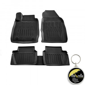 Ford Fiesta (2008-2017) Set covorase auto cauciuc G.Modern Line 3D accesorii pentru autoturismul tau - masina v241434
