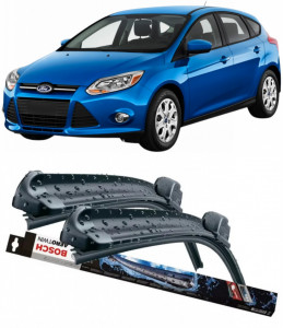 Ford Focus II Set 2 stergatoare parbriz Bosch Aerotwin 600/475mm compatibile cu Ford FOCUS II (DA_, HCP, DP) (2004-2012) (65 cm / 42.5 cm) accesorii pentru autoturismul tau - masina v115245