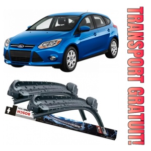 Ford Focus II Turnier Set 2 stergatoare parbriz Bosch Aerotwin 600/475mm compatibile cu Ford FOCUS II Turnier (DA_, FFS, DS) (2004-2012) (65 cm / 42.5 cm)
