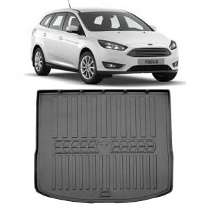 Ford Focus III (C346) Combi (2011-2018) Tavita cauciuc pentru protectie portbagaj accesorii pentru autoturismul tau - masina v227396