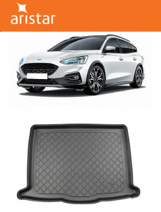 Ford Focus IV ActIVe Suv din 09.2018 - Prezent, Tavita Pentru Portbagaj Lux Premium Dedicata, Portbagaj Inferior Roata Rezerva Ingusta *1 accesorii pentru autoturismul tau - masina v190620