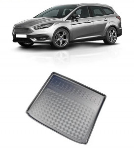 Ford Focus IV Combi din 09.2018 - Prezent, Tavita Pentru Portbagaj Lux Premium Dedicata, Portbagaj Superior *3 accesorii pentru autoturismul tau - masina v192999