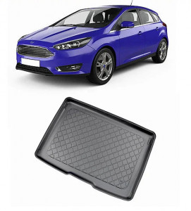 Ford Focus IV Hatchback din 09.2018 - Prezent, Tavita Pentru Portbagaj Lux Premium Dedicata, Portbagaj Superior *2 accesorii pentru autoturismul tau - masina v200028