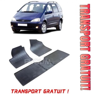 Ford Galaxy III, Van, fabricat din 09.2015 - Prezent, Type Mk4, set covorase auto dedicate, din cauciuc 100% Premium - Transport Gratuit