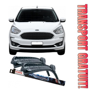 Ford Ka Set 2 stergatoare parbriz Bosch Bosch Aerotwin 60 cm/34 cm compatibile cu Ford Ka (Ru8) din 2008-2016 (60 cm / 34 cm)