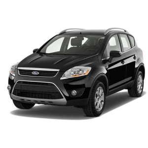 Ford Kuga I, Hatchback, Din 02.2008 - 01.2013 , Set Covorase Auto Tip Tavita Premium 3D, din cauciuc accesorii pentru autoturismul tau - masina v171715