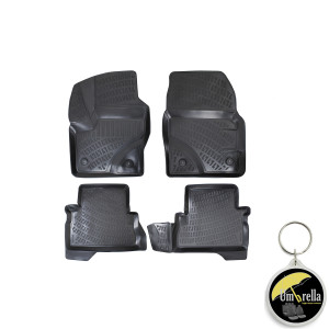 Ford Kuga II (C520) 2012-2019 Set 4 covorase auto din cauciuc tip tavita premium line 3D accesorii pentru autoturismul tau - masina v243749