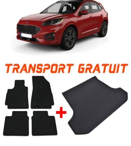 Ford Kuga III din 04.2020 - Prezent Suv *1 , Set Covorase + tavita portbagaj auto accesorii pentru autoturismul tau - masina v1544