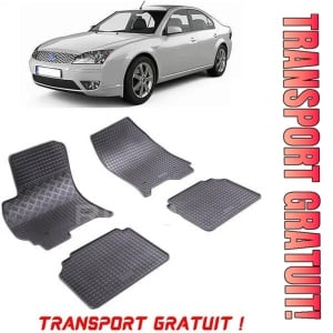 Ford Mondeo III, Hatchback, fabricat din 2001 - 08.2007, set covorase auto dedicate, din cauciuc 100% Premium - Transport Gratuit