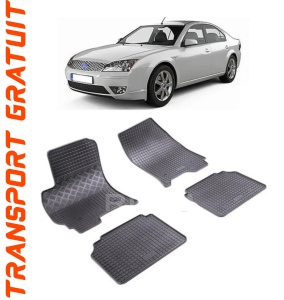 Ford Mondeo III, Hatchback, fabricat din 2001 - 08.2007, set covorase auto dedicate, din cauciuc 100% Premium accesorii pentru autoturismul tau - masina v156205