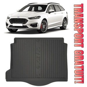 Ford Mondeo Mk V Hybrid din 2019 - Prezent Combi Cu Organizator, Tavita Pentru Portbagaj Lux Premium Dedicata, Cu Nise Pe Partea Stanga *1