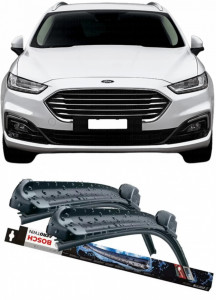 Ford Mondeo Set 2 stergatoare parbriz Bosch Bosch Aerotwin 65 cm/47.5 cm compatibile cu Ford Mondeo IV Van din 2007-2014 (65 cm / 47.5 cm) accesorii pentru autoturismul tau - masina v121871