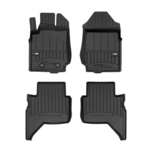 Ford Ranger, Pick-Up, Din 2018 - Prezent , Set Covorase Auto Tip Tavita Premium 3D, din cauciuc accesorii pentru autoturismul tau - masina v171613