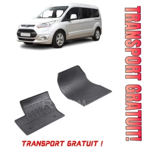 Ford Tourneo Connect I, Van, fabricat din 2002 - 2013, 5 Locuri, set covorase auto dedicate, din cauciuc 100% Premium - Transport Gratuit