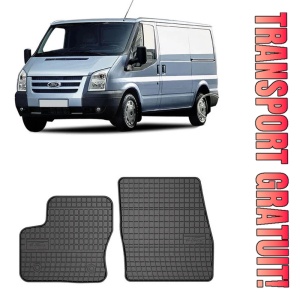 Ford Tourneo Connect II, Van, fabricat din 01.2014 - Prezent, 5 Locuri, set covorase auto dedicate, din cauciuc 100% Premium