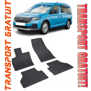 Ford Tourneo Connect III fabricat din 05.2022 - Prezent, Van, 5 Usi, set covorase auto dedicate, din cauciuc 100% Premium
