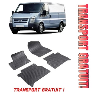 Ford Transit Connect I, Van, fabricat din 2002 - 2013, 2 Locuri, set covorase auto dedicate, din cauciuc 100% Premium - Transport Gratuit