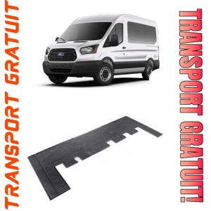 Ford Transit Custom, Van, fabricat din 2018 - Prezent, Rand 2, set covorase auto dedicate, din cauciuc 100% Premium