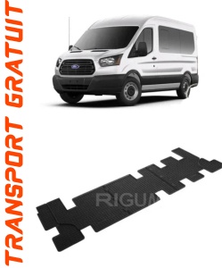 Ford Transit Custom, Van, fabricat din 2018 - Prezent, Rand 3, set covorase auto dedicate, din cauciuc 100% Premium accesorii pentru autoturismul tau - masina v156038
