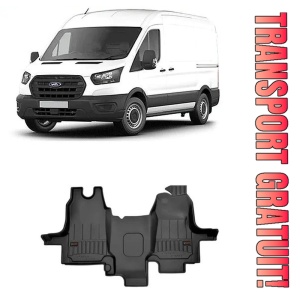Ford Transit, Van, Din 2000 - 2014 , Set Covorase Auto Tip Tavita Premium 3D, din cauciuc