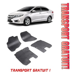 Honda City IV, Sedan, fabricat din 2006 - 2008, set covorase auto dedicate, din cauciuc 100% Premium - Transport Gratuit