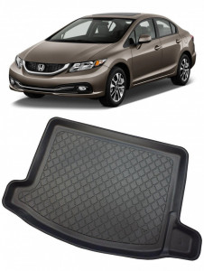 Honda CIVic Ix Hatchback din 03.2012 - 02.2017 *3, Tavita Pentru Portbagaj Lux Premium Dedicata, accesorii pentru autoturismul tau - masina v200568