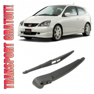 Honda Civic VII Brat stergator pentru luneta spate cu lamela 315 mm, compatibil cu Honda Civic VII Hatchback fabricat intre 2000-20015, calitate extra