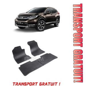 Honda Cr-V III, Suv, fabricat din 2007 - 09.2012, set covorase auto dedicate, din cauciuc 100% Premium - Transport Gratuit