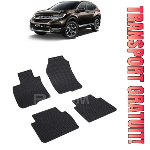 Honda Cr-V V Hybrid, Suv, fabricat din 02.2019 - Prezent, set covorase auto dedicate, din cauciuc 100% Premium