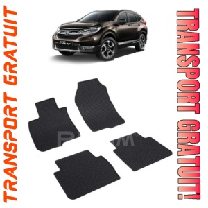 Honda Cr-V V, Suv, fabricat din 10.2018 - Prezent, set covorase auto dedicate, din cauciuc 100% Premium
