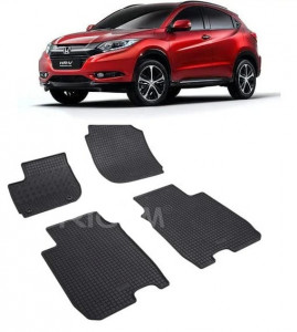 Honda Hr-V II, Suv, fabricat din 11.2013 - Prezent, set covorase auto dedicate, din cauciuc 100% Premium accesorii pentru autoturismul tau - masina v156919
