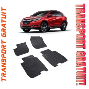 Honda Hr-V II, Suv, fabricat din 11.2013 - Prezent, set covorase auto dedicate, din cauciuc 100% Premium