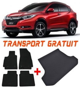 Honda HR-V Set Covorase + tavita portbagaj auto Honda HR-V II fabricatie 09.2015 - 08.2021, caroserie suv accesorii pentru autoturismul tau - masina v288