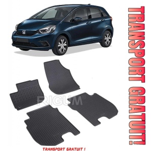 Honda Jazz IV Crosstar Hybrid E-HEV fabricat din 06.2020 - Prezent, Hatchback, set covorase auto dedicate, din cauciuc 100% Premium - Transport Gratuit