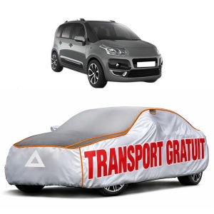 Husa Prelata Antigrindina Auto CITROEN C3 PICASSO (SH_) din 2008-2017, Protectie auto contra intemperiilor la grindina, Waterproof, 4x Stickere auto CITROEN