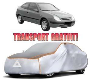 Husa Prelata Antigrindina Auto CITROEN XSARA Coupe (N0) din 1998-2005, Protectie auto contra intemperiilor la grindina, Waterproof, 4x Stickere auto CITROEN