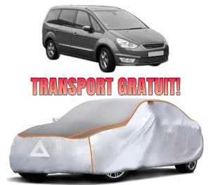 Husa Prelata Antigrindina Auto FORD GALAXY II (WA6) din 2006-2015, Protectie auto contra intemperiilor la grindina, Waterproof, 4x Stickere auto FORD