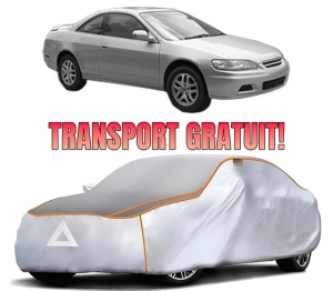 Husa Prelata Antigrindina Auto HONDA ACCORD VI Coupe (CG) din 1998-2003, Protectie auto contra intemperiilor la grindina, Waterproof, 4x Stickere auto HONDA