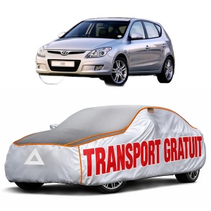 Husa Prelata Antigrindina Auto HYUNDAI i30 Estate (FD) din 2007-2012, Protectie auto contra intemperiilor la grindina, Waterproof, 4x Stickere auto HYUNDAI