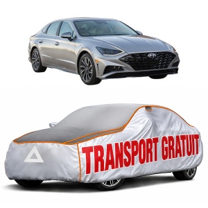 Husa Prelata Antigrindina Auto HYUNDAI SONATA VIII (DN8) din 2020, Protectie auto contra intemperiilor la grindina, Waterproof, 4x Stickere auto HYUNDAI