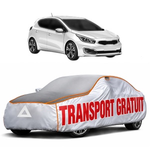 Husa Prelata Antigrindina Auto KIA CEED Hatchback Van (CD) din 2018-2020, Protectie auto contra intemperiilor la grindina, Waterproof, 4x Stickere auto KIA