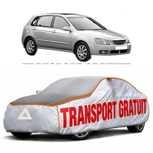 Husa Prelata Antigrindina Auto KIA CERATO I Hatchback (LD) din 2004-2009, Protectie auto contra intemperiilor la grindina, Waterproof, 4x Stickere auto KIA