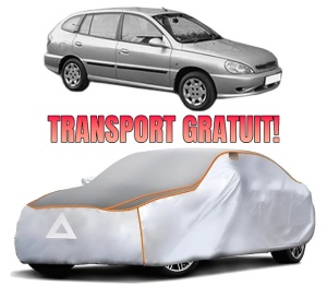 Husa Prelata Antigrindina Auto KIA RIO I Hatchback (DC) din 2000-2005, Protectie auto contra intemperiilor la grindina, Waterproof, 4x Stickere auto KIA