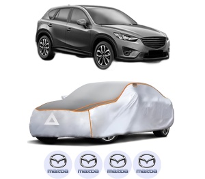Husa Prelata Antigrindina Auto MAZDA CX-5 Van (KE_) din 2015-2017, Protectie auto contra intemperiilor la grindina, Waterproof, 4x Stickere auto MAZDA - Img 2